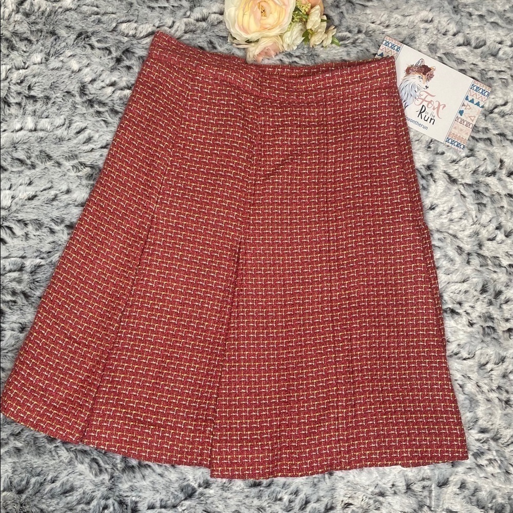 𝅺CHANEL Fantasy Tweed Skirt NWT
